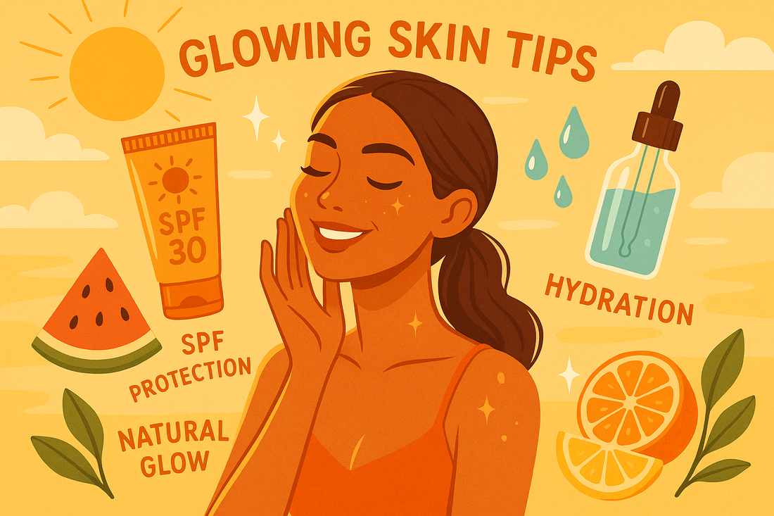 Glowing Skin Tips in Summer